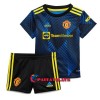 Virallinen Fanipaita + Shortsit Manchester United Kolmas Pelipaita 2021-22 - Lasten